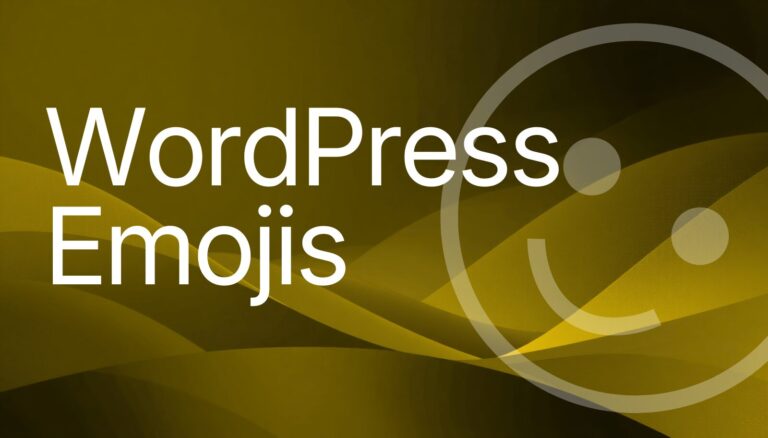 WordPress Emojis