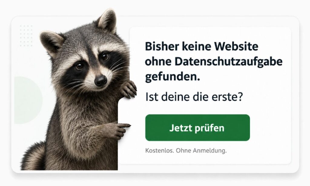 Datenschutz-Scan